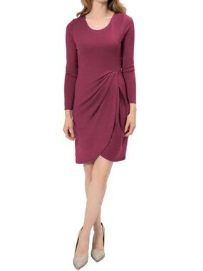 NEW AREA STARS wrenley mini dress in pink, XL, 21” PTP, 38” L